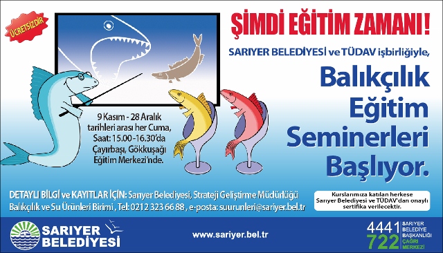 Balıkçılık Eğitim Seminerleri