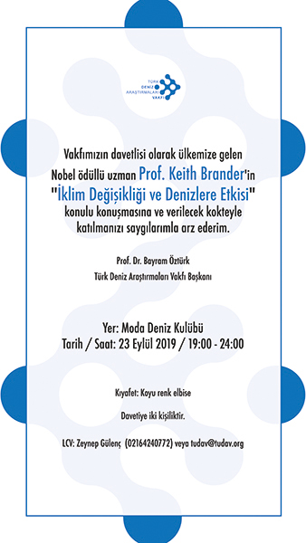 Keith Brander ve İklim Değişikliği