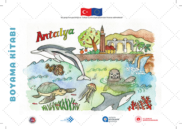 Antalya Boyama Kitabı