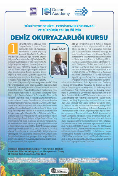 Deniz Okuryazarlığı Kursu