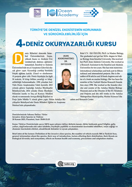 Deniz Okuryazarlığı Kursu