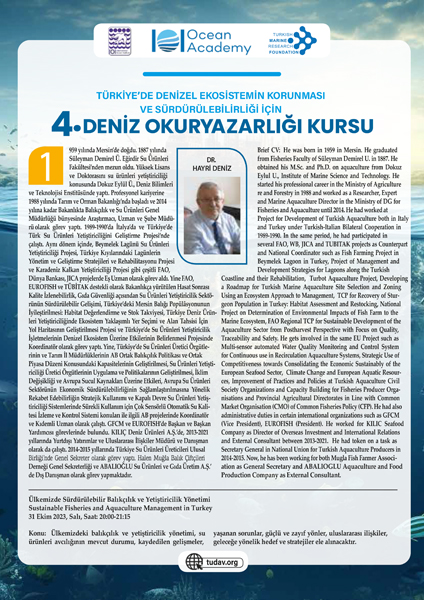 Deniz Okuryazarlığı Kursu
