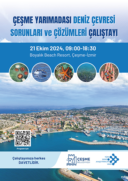 İzmir Çeşme Yarımadası'nda deniz çevresinde kaydedilen sorunlara ve çözümlere yönelik TÜDAV çalıştayı 