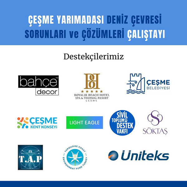 Basın Bülteni – Çeşme Yarımadası Deniz Çevresi Sorunları Ele Alınarak, Çözüm Önerileri Tartışıldı