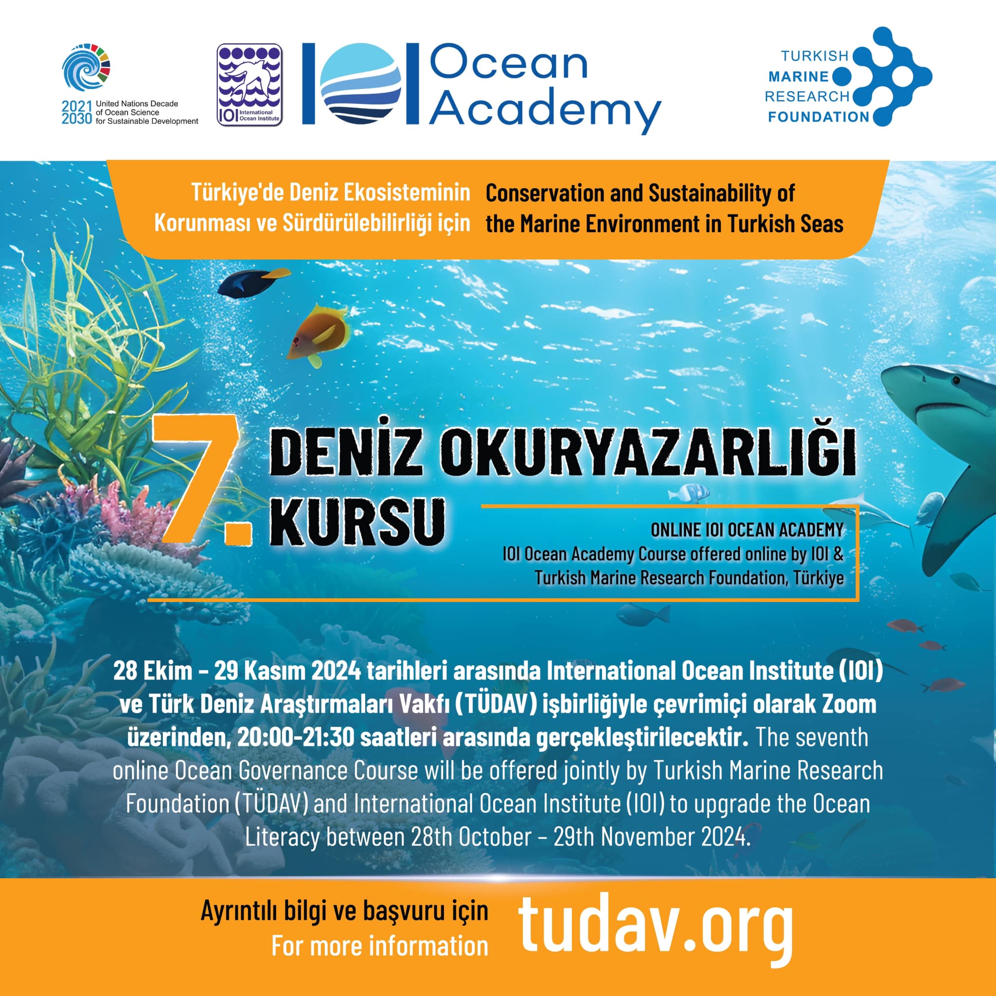 Deniz Okuryazarlığı Kursu