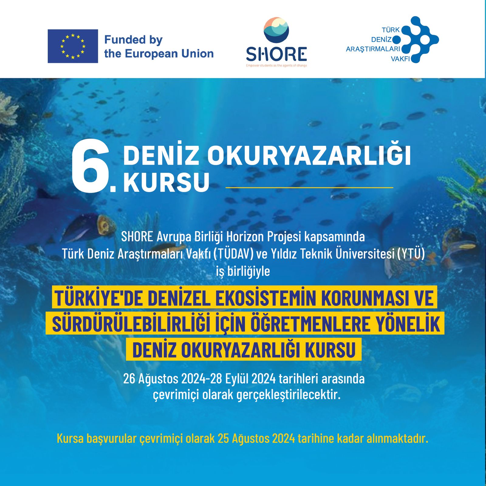 Deniz Okuryazarlığı Kursu